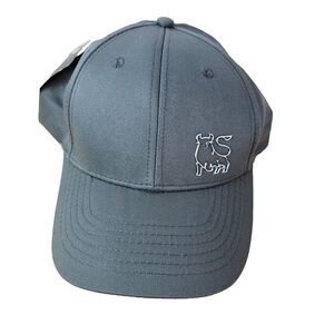 NWT Silver Bull Pro Style Hat Gray Fitted Baseball Cap Taurus Bull Rider BOA‎